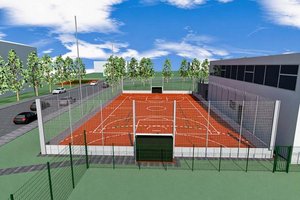 Neuer Multisportcourt an der Universität Klagenfurt eröffnet. Grafik: Universitätssportinstitut (USI) Klagenfurt 