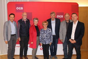 ÖGB PensionistInnen Region Klagenfurt: Peter Santner als Vorsitzender wiedergewählt. Foto: ÖGB Kärnten  