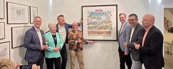 Kunstwerk „Klagenfurt wimmelt“ offiziell übergeben