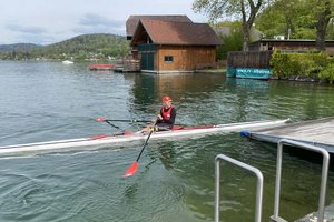 88. internationale Kärntner Ruderregatta: Grande Finale in der Wörthersee Ostbucht. Foto: Albatros/Gernot Maier