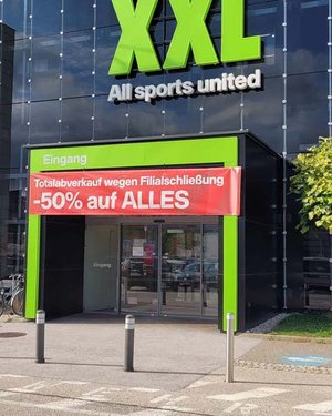 Nach einem Jahr und einem Monat im Klagenfurter Einkaufszentrum Südpark, hat Ende Oktober das Sportgeschäft XXL wieder zugesperrt. Foto: Mein Klagenfurt