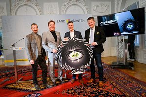 Neue Informationskampagne sorgt mit „cybermop“ für mehr Sicherheit im Umgang mit dem Internet.. Foto: LPD Kärnten/Bauer