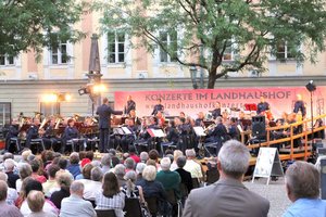 Konzertreihe: Blasmusik im Landhaushof. Foto: Blasmusikverband Klagenfurt