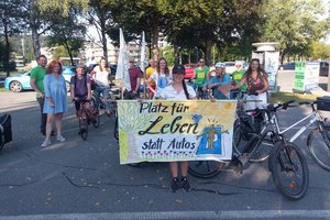 Die Fridays For Future Radltour durch Kärnten machte in Klagenfurt Station. Foto: KK