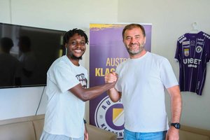 Daniel Owusu bringt Erfahrung aus dem österreichischen Profifußball mit. Foto: Austria Klagenfurt