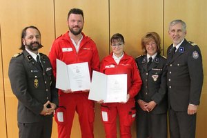 Das Rote Kreuz St. Veit würdigt Engagement und präsentiert Tätigkeitsbericht 2024. Foto: Peter Pugganig