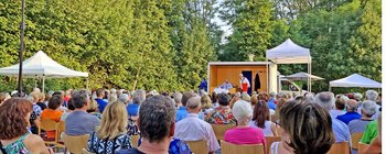Theater unter freiem Himmel: Theaterwagen Porcia begeisterte in Ebenthal