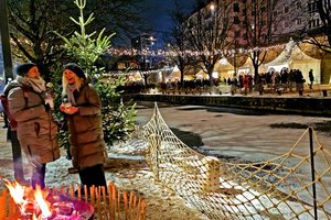 HafenKnistern, Weihnachtsmarkt im Lendhafen