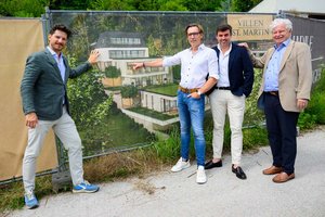 Quartier St. Martin: Madile & Striedinger starten neues Wohnprojekt am Kreuzbergl in Klagenfurt. Foto: Thomas Hude