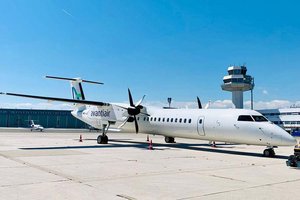 Avanti Air startete am Samstag von Klagenfurt aus in die Griechenland-Saison. Foto: Flughafen Klagenfurt