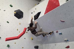 Tag der offenen Tür in der Boulderhalle Klagenfurt. Foto: Naturfreunde Kärnten
