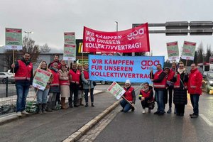 Von Kindergärten bis zu Pflegeeinrichtungen: Streiks in ganz Kärnten. Foto: ÖGB