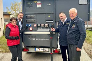 Erster Blackout-Test in Harbach erfolgreich verlaufen. Foto: Büro LR.in Prettner