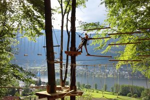 Kletterwald Ossiacher See ist Kärntens beliebtestes Ausflugsziel. Foto: familienausflug.info