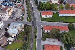 Bus-Umleitungen aufgrund Sanierung Bahnübergang Mössingerstraße. Foto: Google Maps