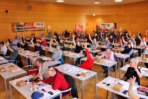 ÖGB Kärnten - Kampf um gerechte Löhne: Betriebsversammlungen in ganz Kärnten beschlossen! Foto: ÖGB Kärnten