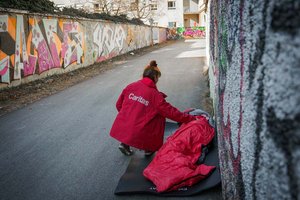 Caritas Kärnten sucht Freiwillige für das Kältetelefon. Foto: Caritas Kärnten