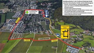 Kanalbaustellen in Viktring und Waidmannsdorf starten am 11. Juli