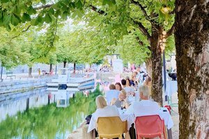 Little Amsterdam: Fine Dining mit Amsterdam-Flair im Lendhafen. Foto: Mein Klagenfurt