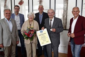 Ehrenring des SVVW Klagenfurt an Stefan Pradetto verliehen. Foto: Gert Eggenberger / KK