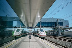 Premierenfahrt des neuen ICE 4 von Klagenfurt nach Kühnsdorf. Foto: ÖBB/Martin Hofmann