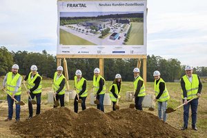 Spatenstich für Amazon Verteilzentrum Klagenfurt. Foto: StadtKommunikation/Hude