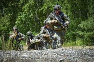 Bundesheer, Bundeswehr und Polizei üben gemeinsam. Foto: Michael Steinberger/Bundesheer