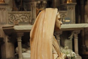 Zu Christi Himmelfahrt Kunstfiguren aus Klagenfurter Kirche gestohlen. Foto: Symbolbild