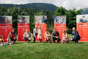 SPÖ-Kampagne: „SorgenFREI Leben in Kärnten - Wir kümmern uns darum“. Foto: SPÖ Kärnten