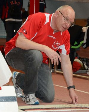 Gunther Spath beim Kamprichtern. Foto: KK