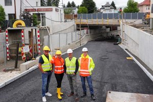 Zwischenbilanz Bahnunterführung in Waidmannsdorf. Foto: StadtKommunikation / Zechner