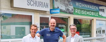 Markus Polka, Christian Schurian und Franz Ahm