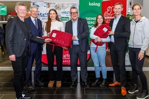 Kärnten Sport: Athletinnen und Athleten neu eingekleidet. Foto: LPD Kärnten/ Jannach
