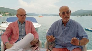 Otto Retzer (Regisseur „Schloss am Wörthersee“) und Thomas Hroch (links/ Produzent). Foto: KK