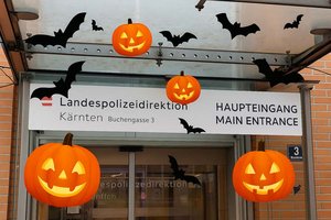 Die Landespolizeidirektion Kärnten mahnt zur Vorsicht rund um Halloween. Foto: Mein Klagenfurt