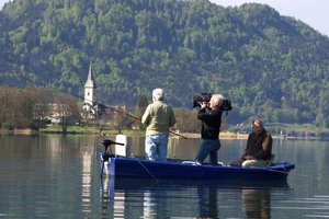 Erlebnis Österreich „FischZeit in Kärnten“: Vorpremiere im Schloss Krastowitz. Foto: Kärntner Fischereivereinigung/ORF Dieter Arbeiter