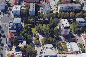 Ingeborg Bachmann erhält in Klagenfurt einen Park. Foto: Google Maps