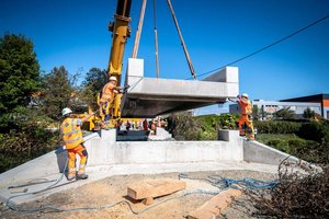 Bauarbeiten für die Strecke Klagenfurt – Weizelsdorf schreiten zügig voran. Foto: ÖBB/emedia