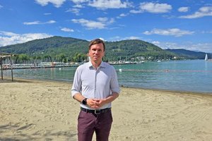 Rabitsch will Hälfte der Parkgebühren in der Ostbucht in Hitzeschutz investieren. Foto: Mein Klagenfurt