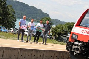 ÖBB: Freie Fahrt im Urlaub mit der Wörthersee Plus Card. Foto: LR Schuschnig/Taltavull