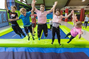 Actionreicher Ferienbeginn in Kärnten’s spannendstem Trampolinpark JUMP DOME. Foto: JUMP DOME