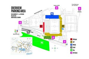 Real Madrid C.F. vs AC MILAN - Infos für Stadionbesucher. Foto: Stadtkommunikation