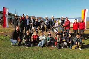 Neues Sportzentrum für St. Jakob im Rosental. Foto: LPD Kärnten/Höher
