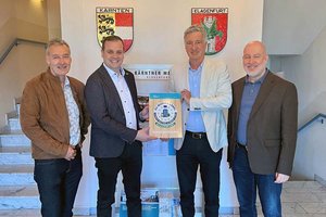 Klagenfurt baut Klimaschutz-Netzwerk aus: Neue Partner ausgezeichnet. Foto: Büro Vizebürgermeister Jonke