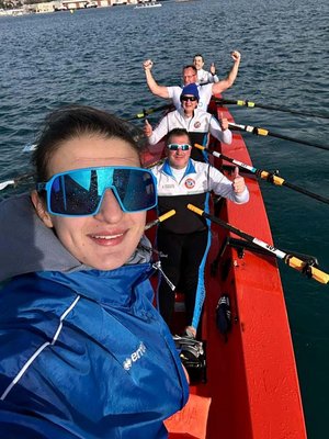 Masters Vierer über 6.000 Meter in Triest. Foto: zVg