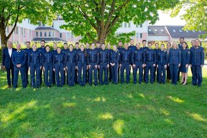 „Ich gelobe!“: 32 angehende Polizistinnen und Polizisten angelobt. Foto: Landespolizeidirektion Kärnten