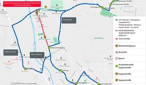 Ab 2. Dezember: Bus-Umleitungen wegen Asphaltierungsarbeiten in Feschnig