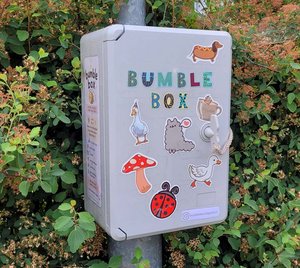 Die Tauschbox in der Waldhorngasse. Foto: zVg