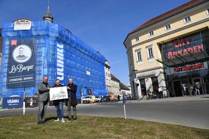 Le Burger eröffnet am 13. April am Klagenfurter Heuplatz. Foto: Le Burger