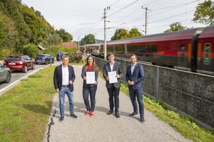 Eisenbahnkreuzung-Pörtschach: Planung für Unterführung abgeschlossen. Foto: Büro LR Gruber